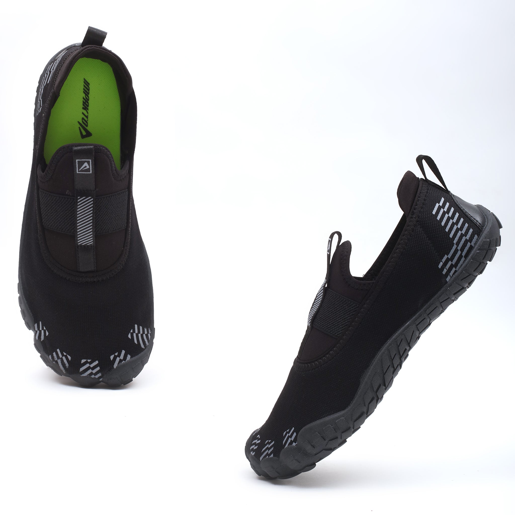 Impakto Barefoot Rooted Men Black Gym Shoes AS3143