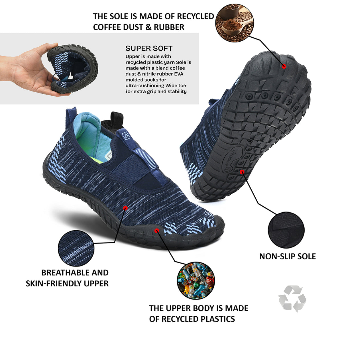 Impakto Barefoot Rooted Gym Shoes