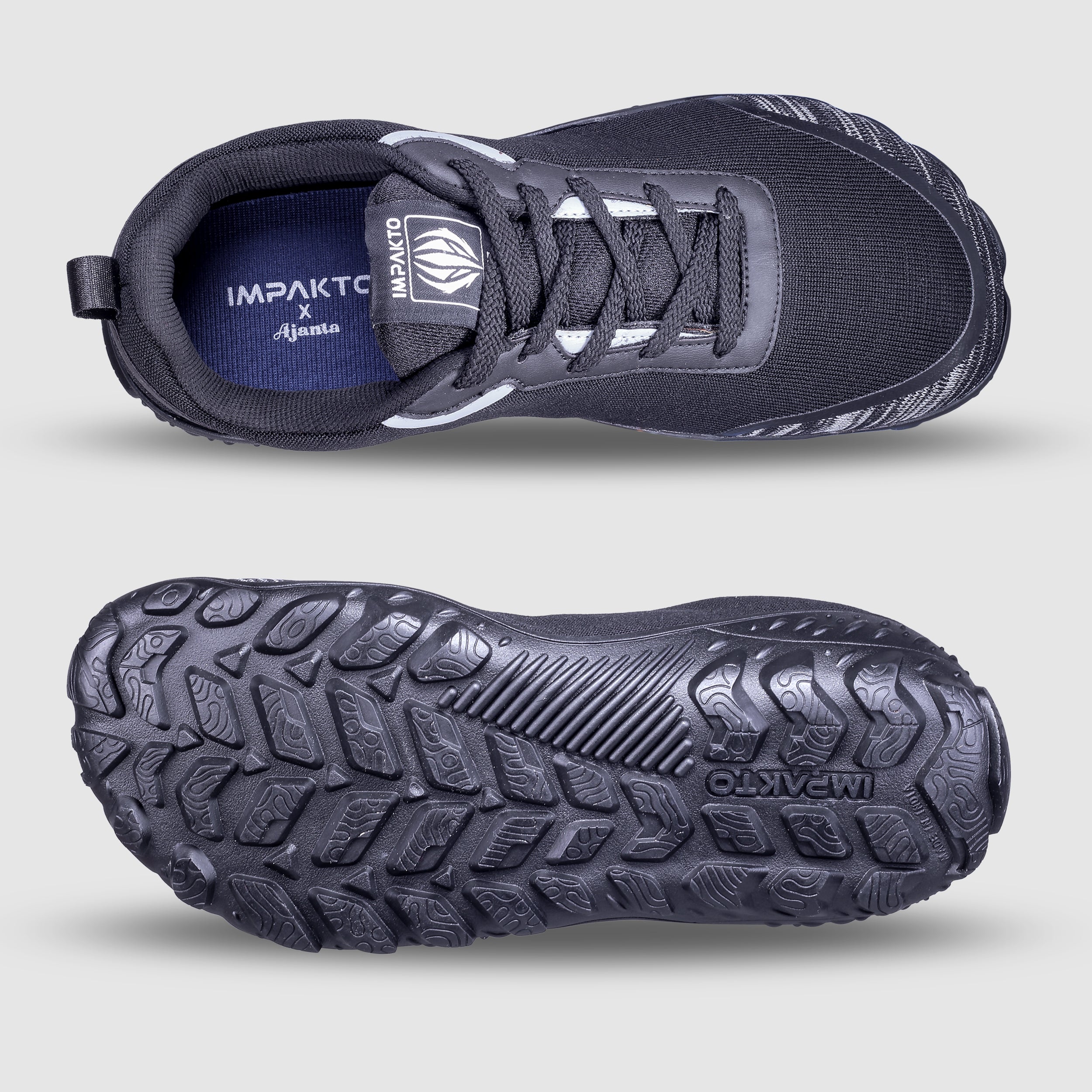 Impakto Men's Black Barefoot Shoes - AS3369