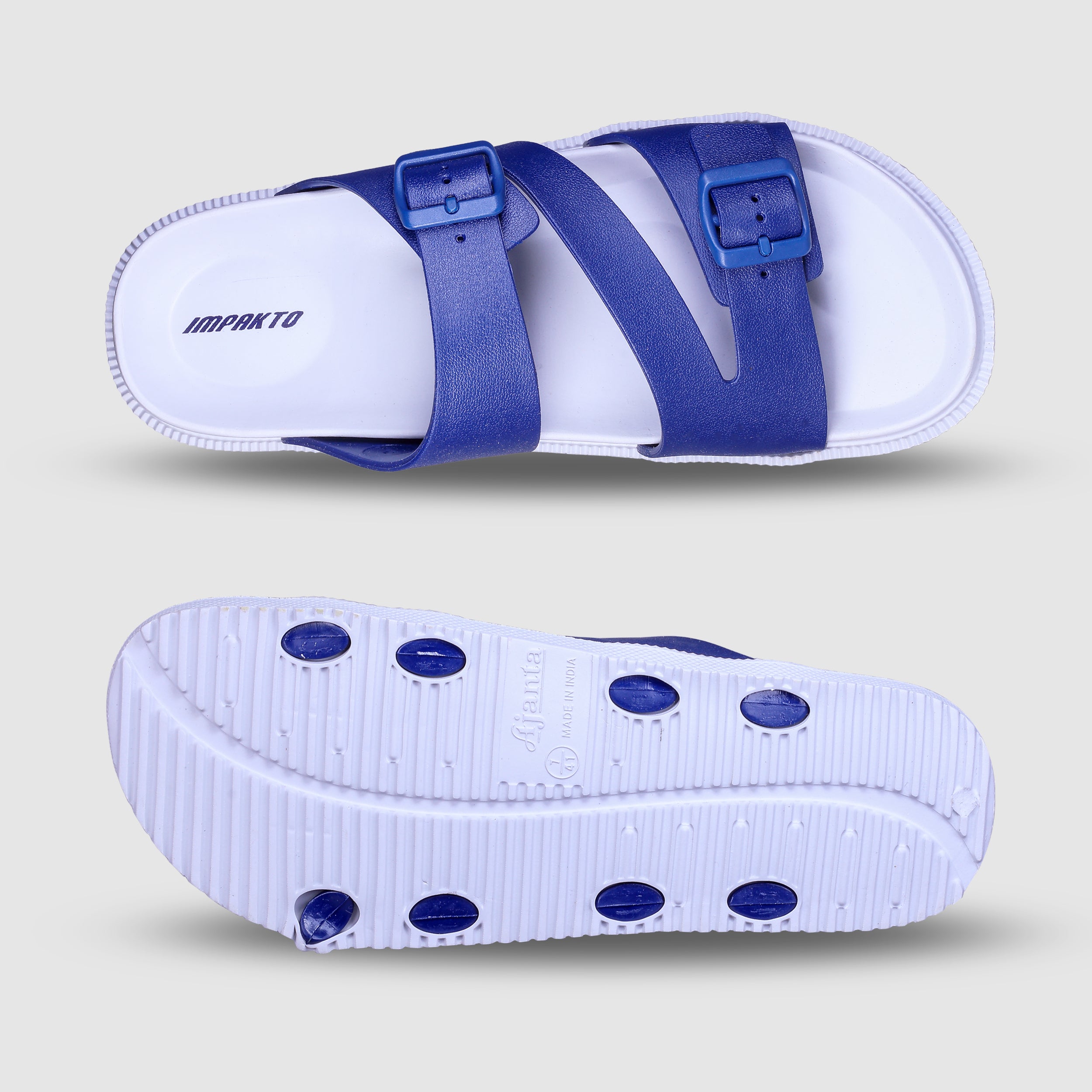 Impakto Flipzy Men's Blue Flipflop - FT3085