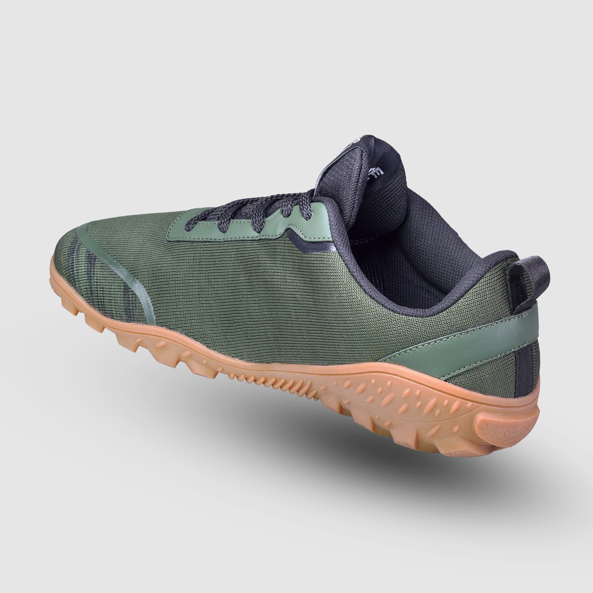 Impakto Men's Olive Barefoot Shoe - AS3371