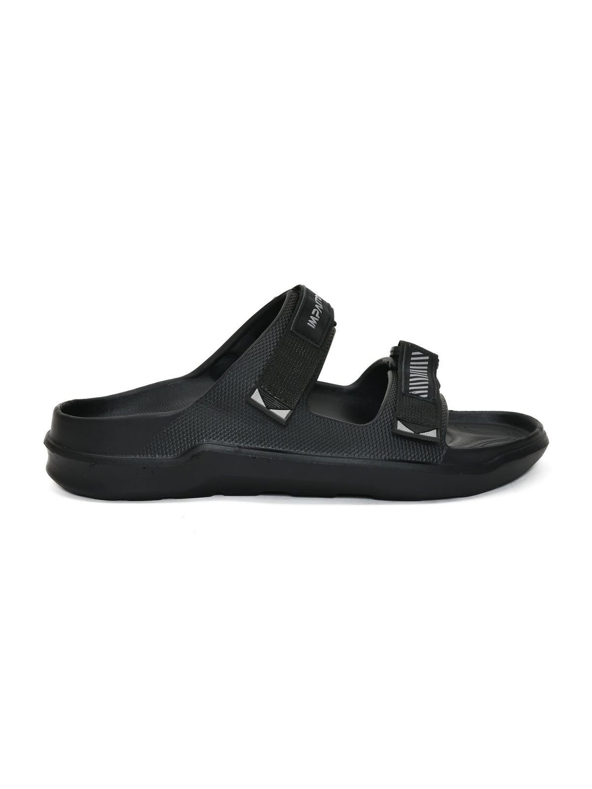Impakto Mens Arch Support Velcro Dual Strap Slides