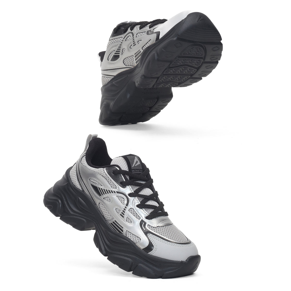 silver sneakers womens