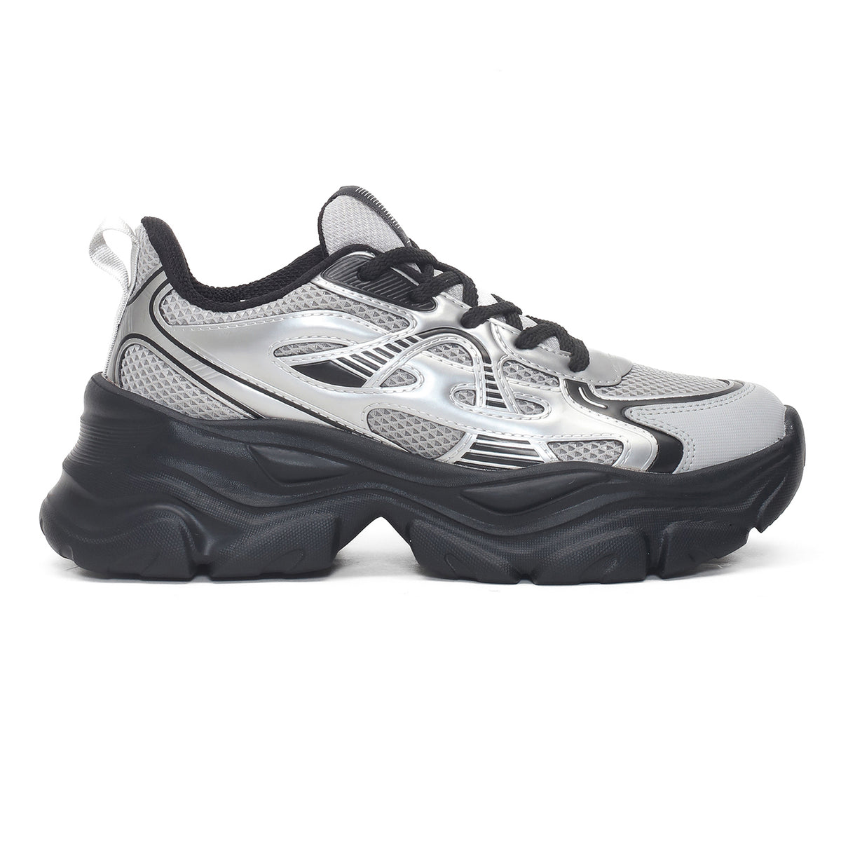 silver sneakers womens