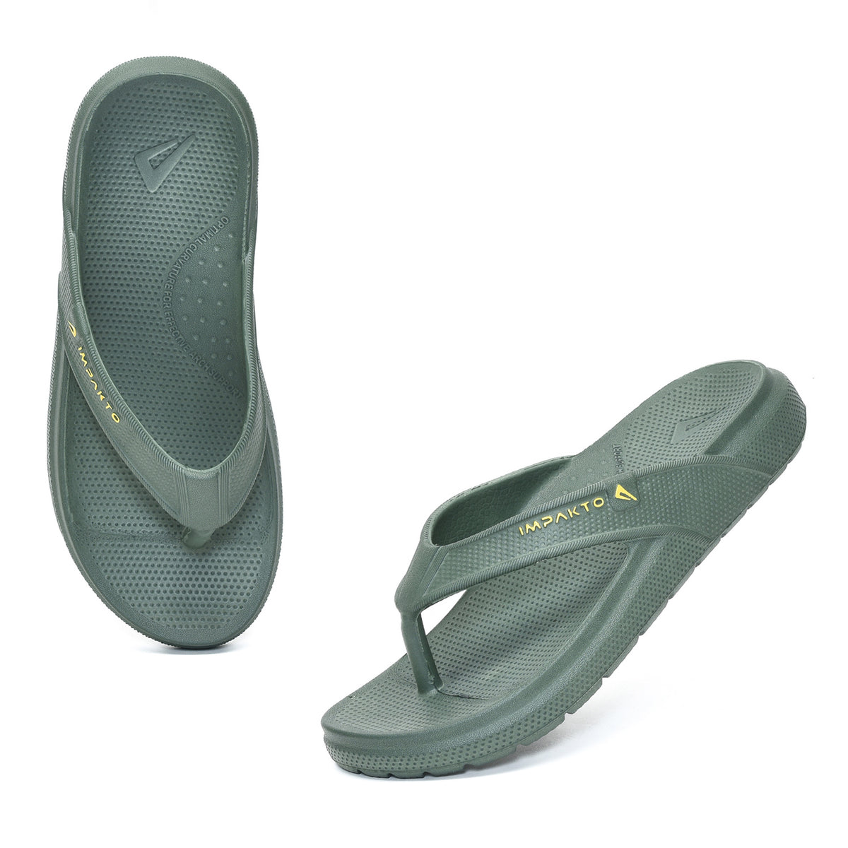 Impakto Men's Arch Support Flip Flops