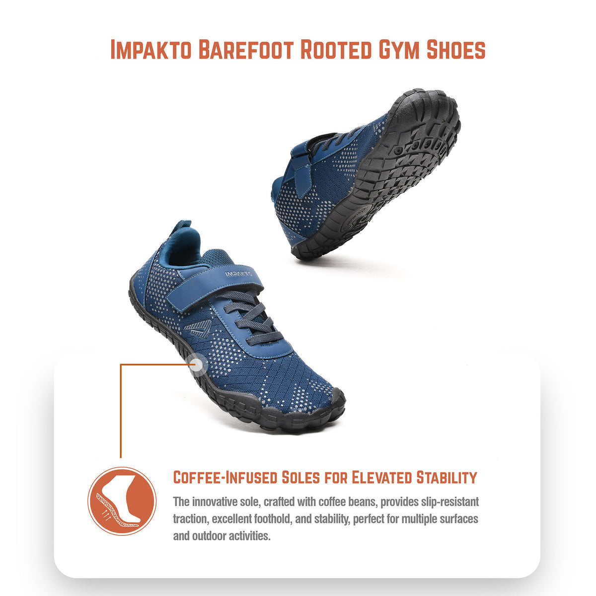 Impakto Barefoot Rooted Gym Shoes