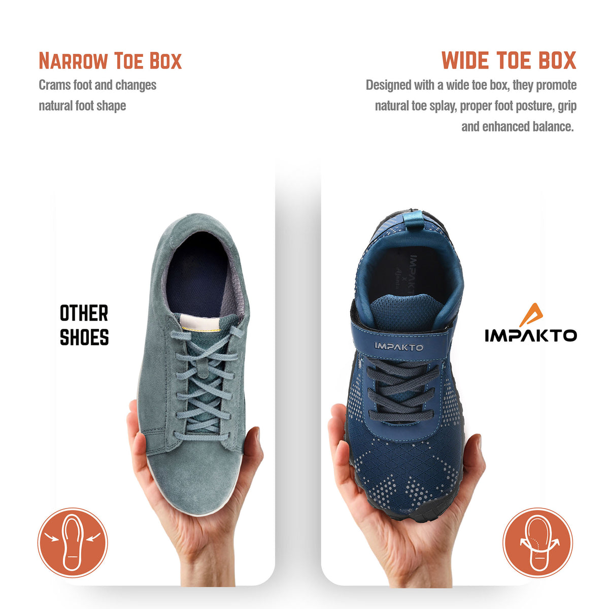 Impakto Barefoot Rooted Gym Shoes