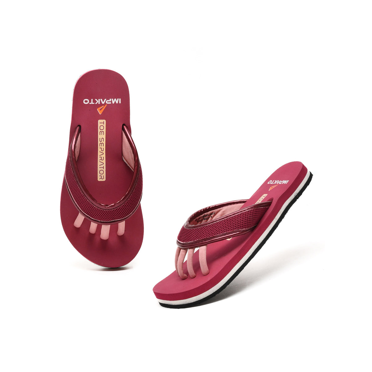 Impakto 5-Finger Toe Separator Slippers