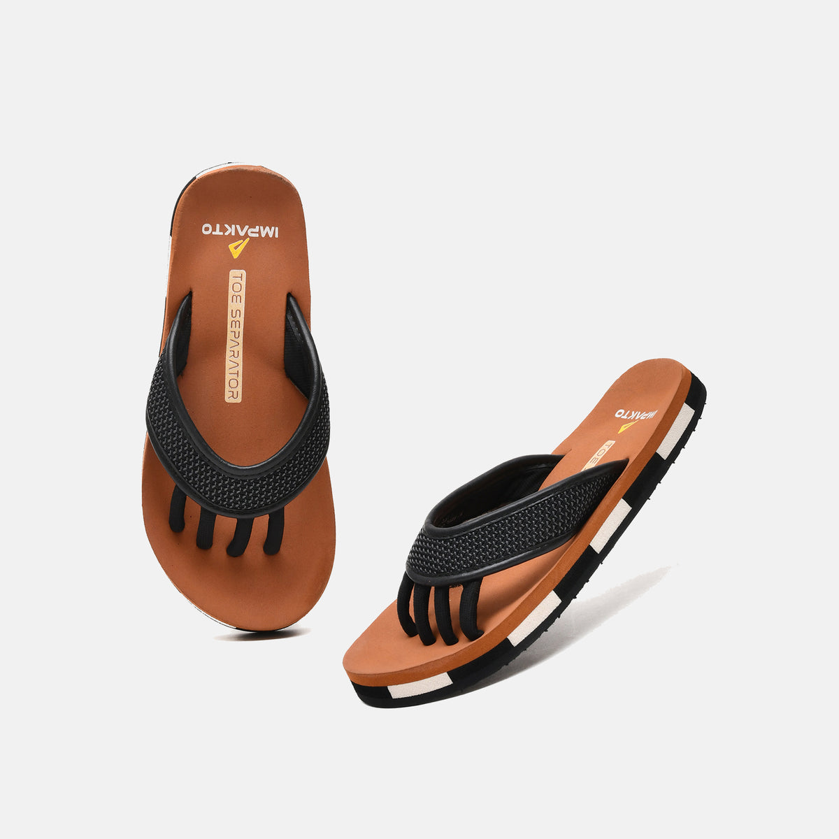 Impakto 5-Finger Toe Separator Slippers
