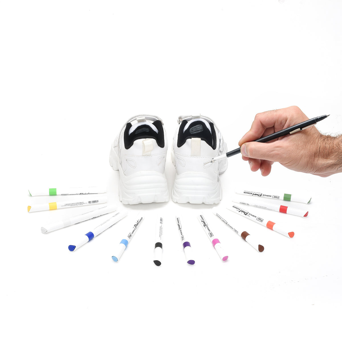 Impakto - Authentic DIY Sketch Your Way Sneakers