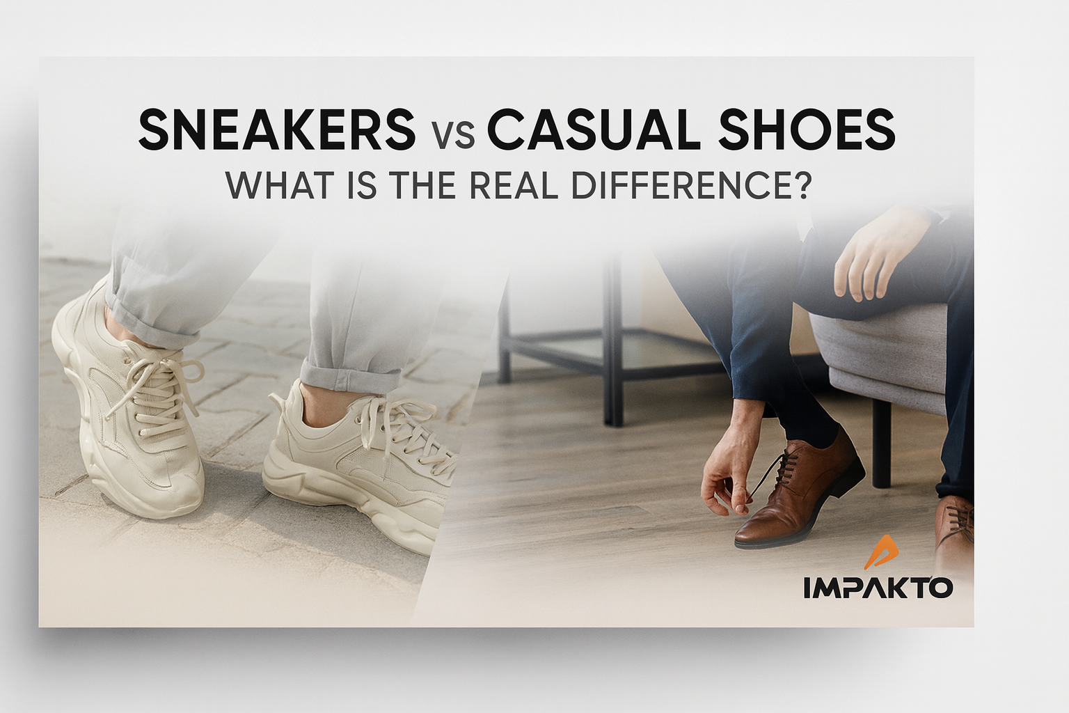 Sneakers vs Casual Shoes: What is the Real Difference