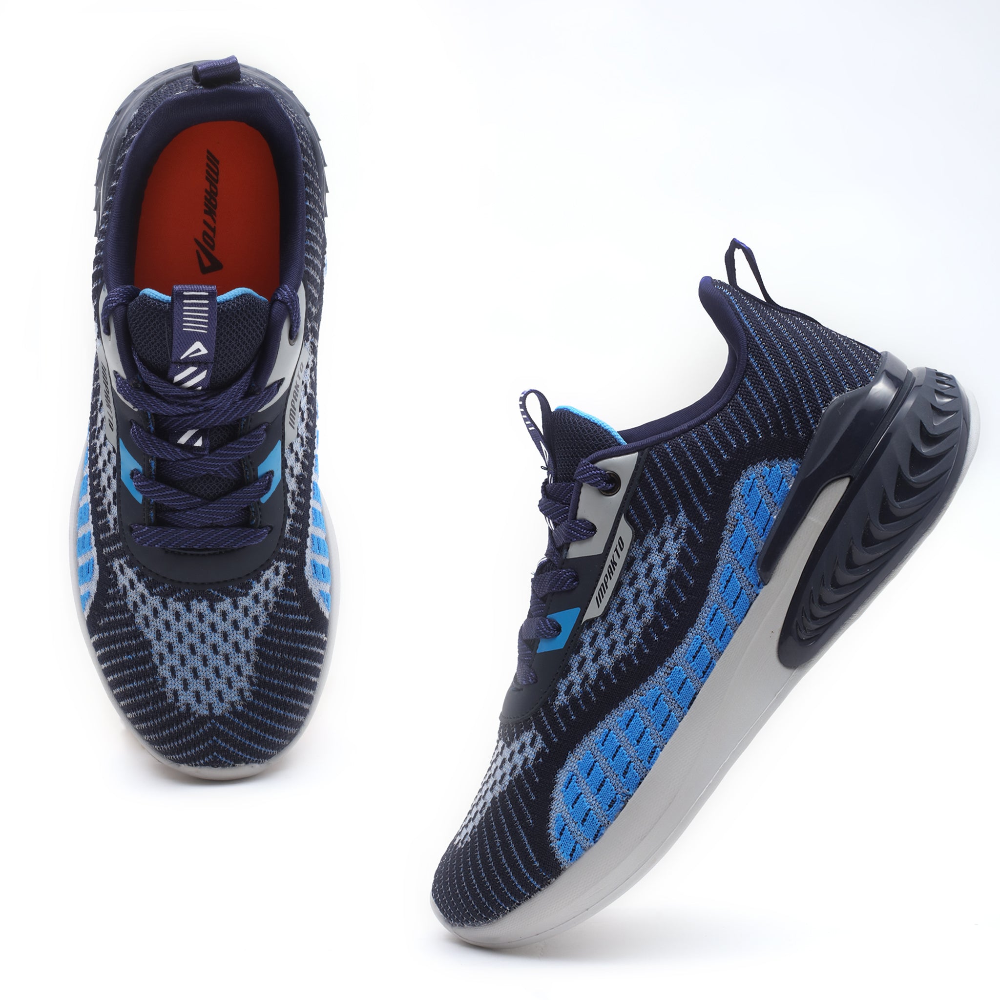 Impakto  Fitxcel  Men's  Blue Running Shoes