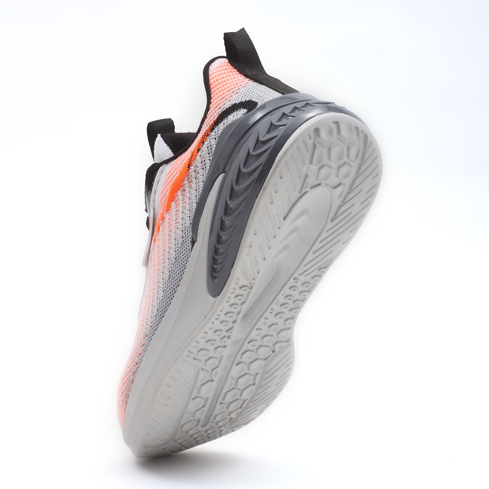 Impakto Xcellerate Men's White Running Shoes With Comfort Cushioning- AS3154