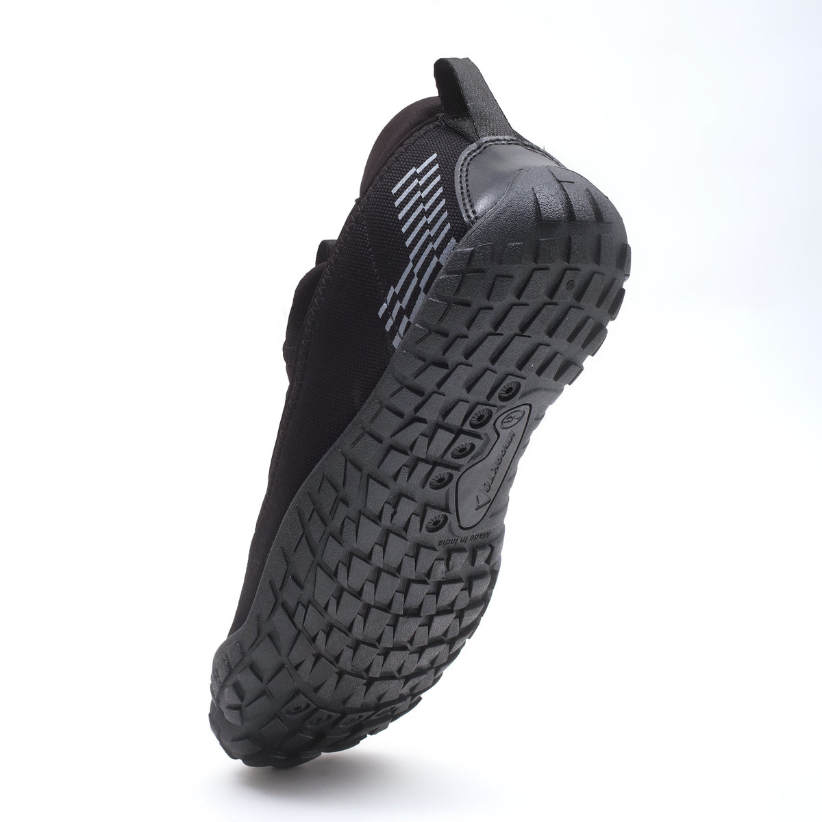 Impakto Barefoot Rooted Men's Black Gym Shoes | Impakto