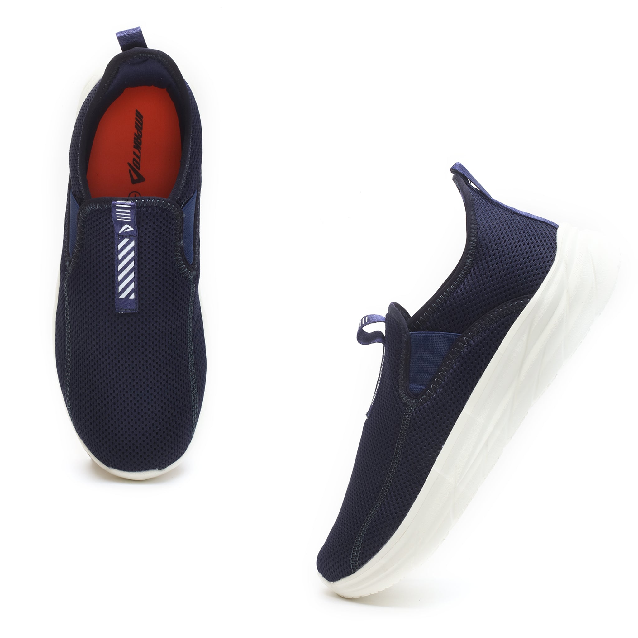 Impakto Swag Glide Men's Blue Walking Shoes