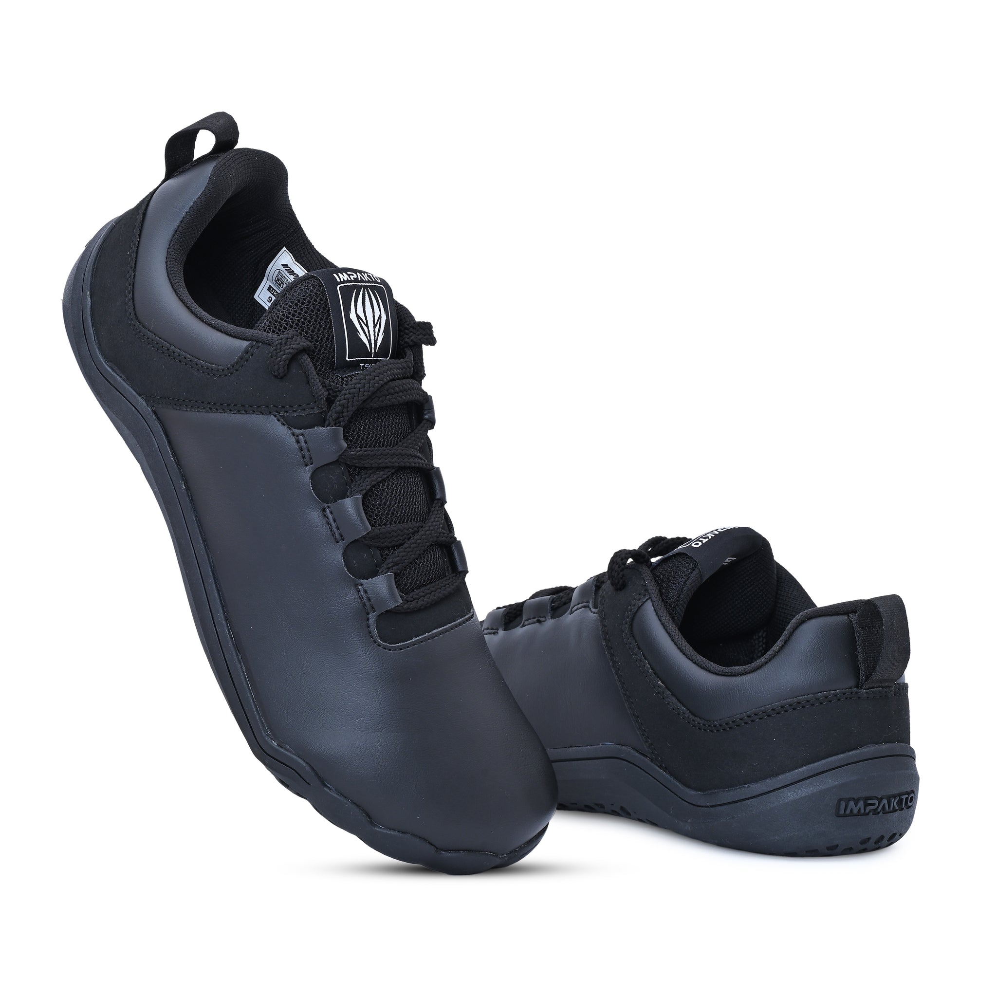 Impakto CoreStep Men's Graphite Black Barefoot Shoe - AS3312