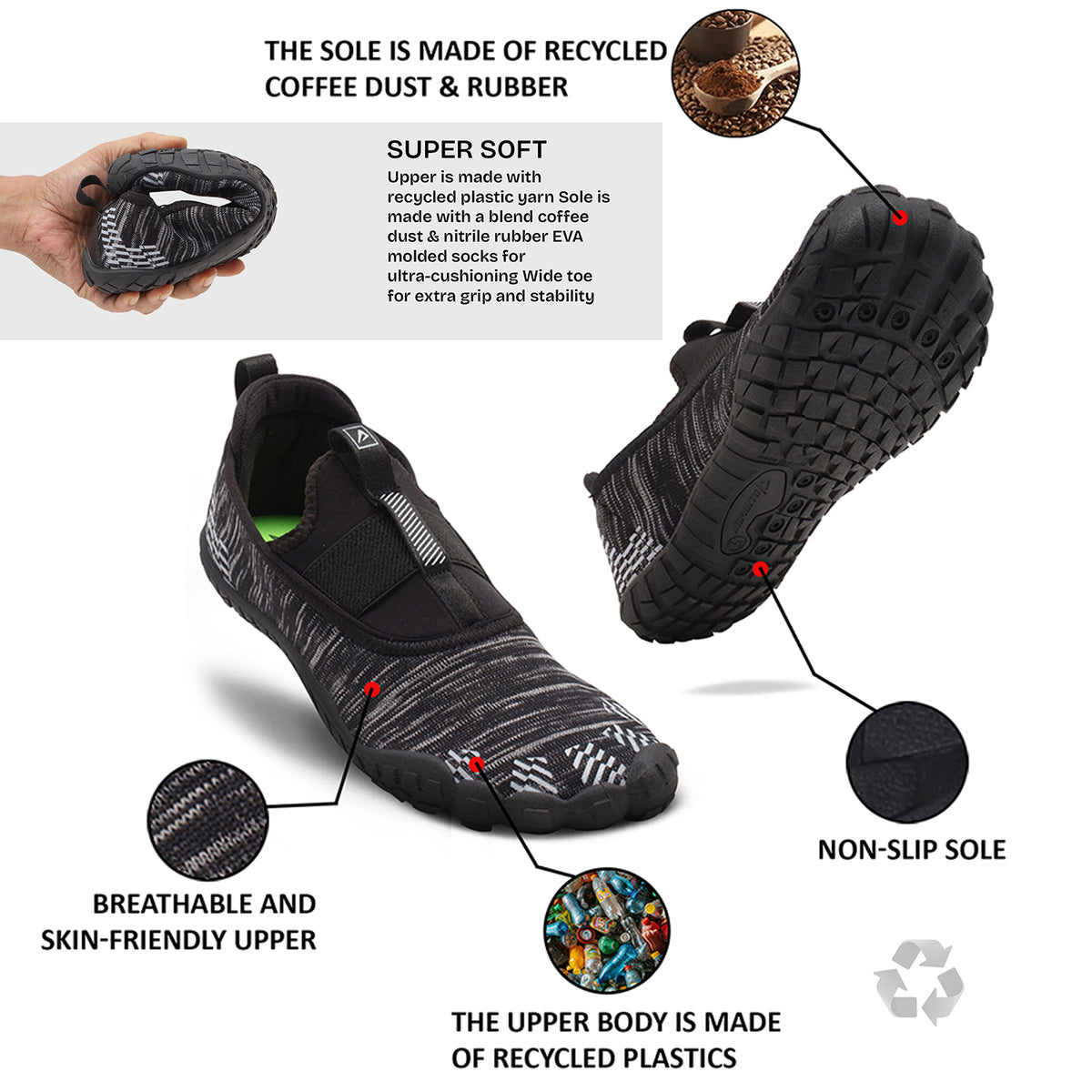 Impakto Barefoot Rooted Gym Shoes
