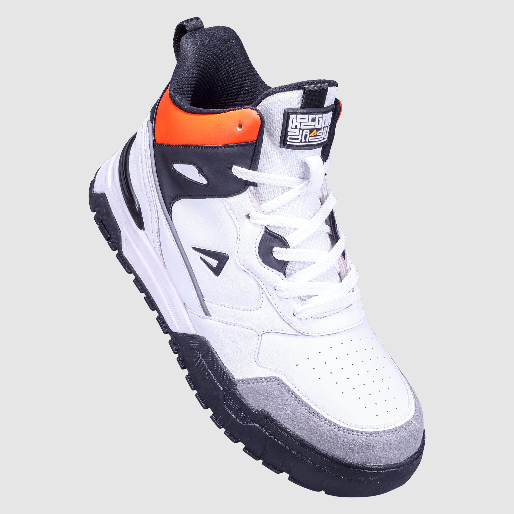 Impakto Shoegardaddy Men's Orange Sneakers - AS3331