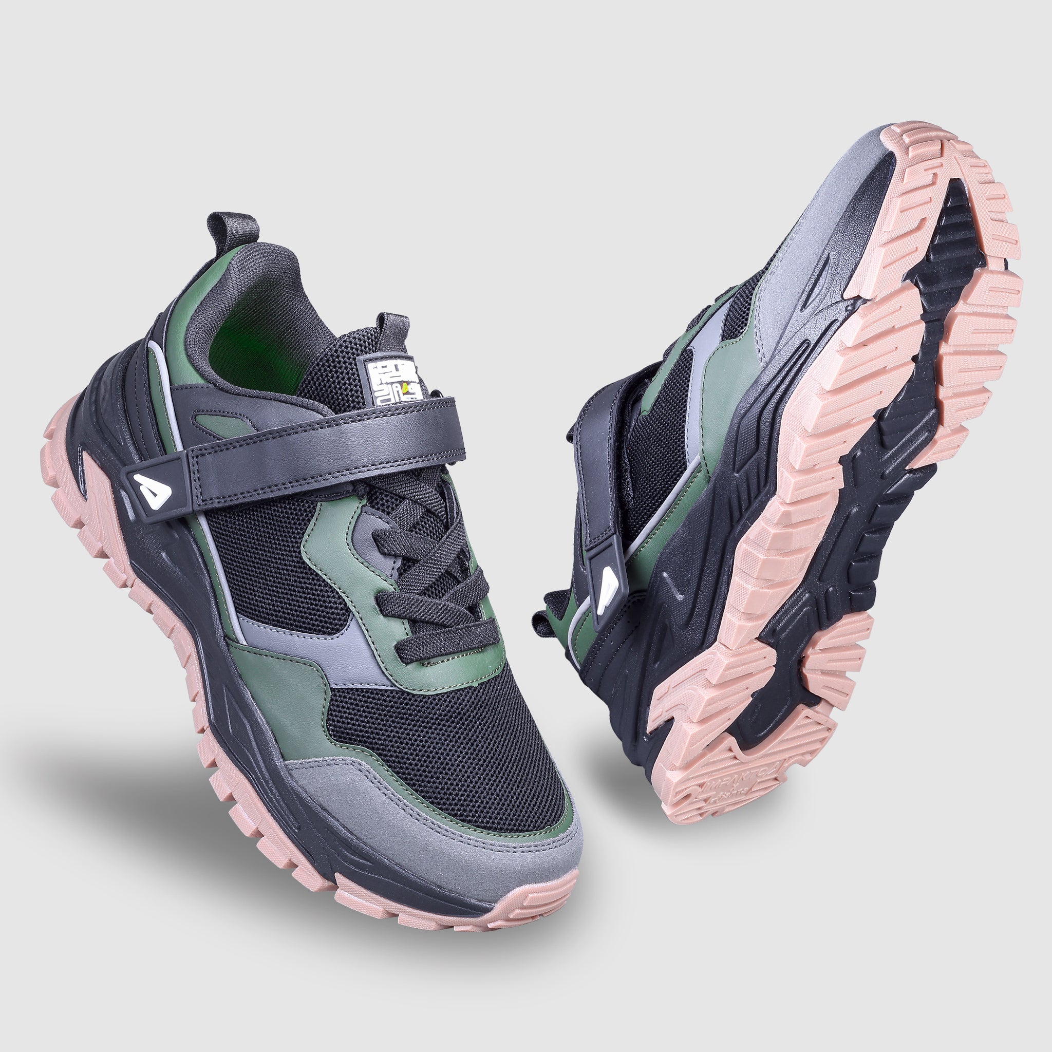 Impakto Shoegardaddy Men's Olive Outdoor Shoes - AS3383