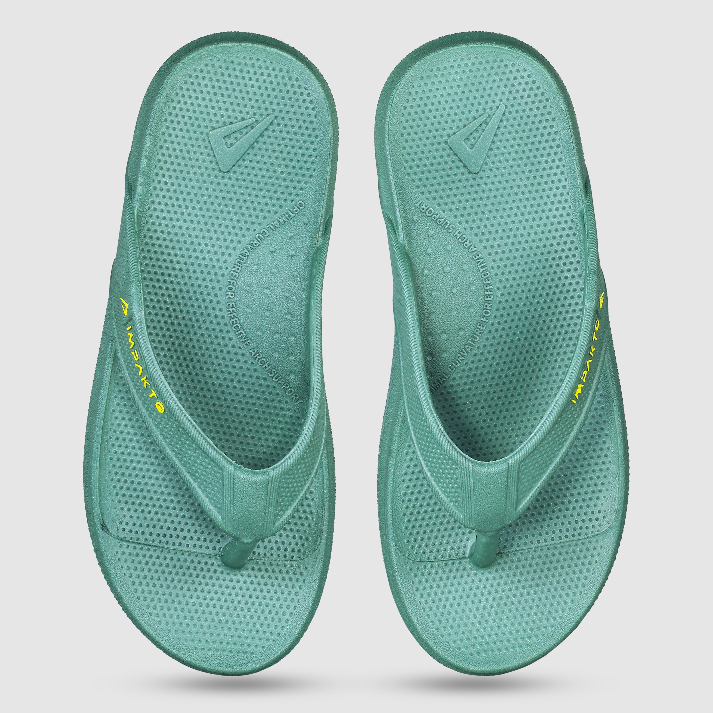 Impakto Men’s Ultra-Comfort Flip Flops With Anti-Slip & Arch Support - FT3092