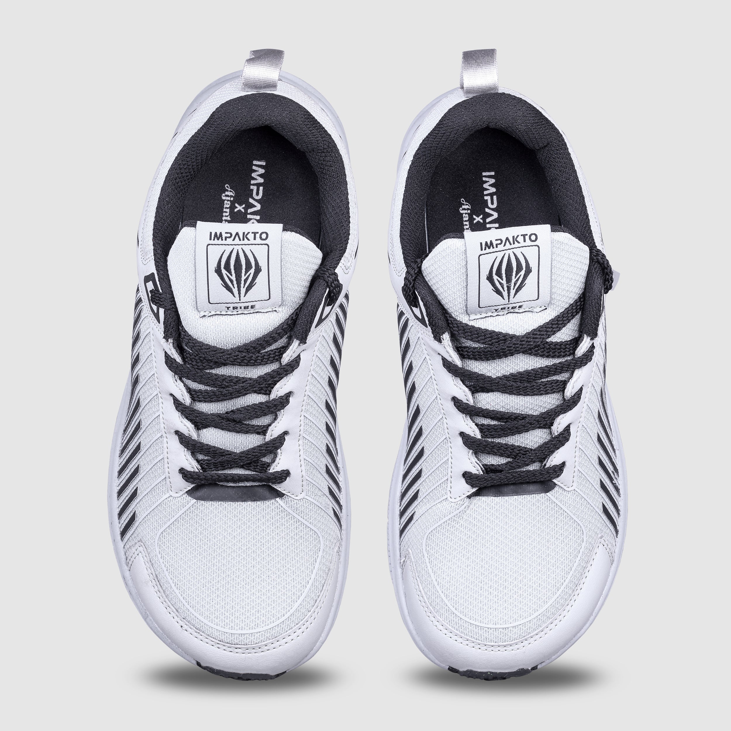 Impakto Men's Grey Court Shoe - AS3387
