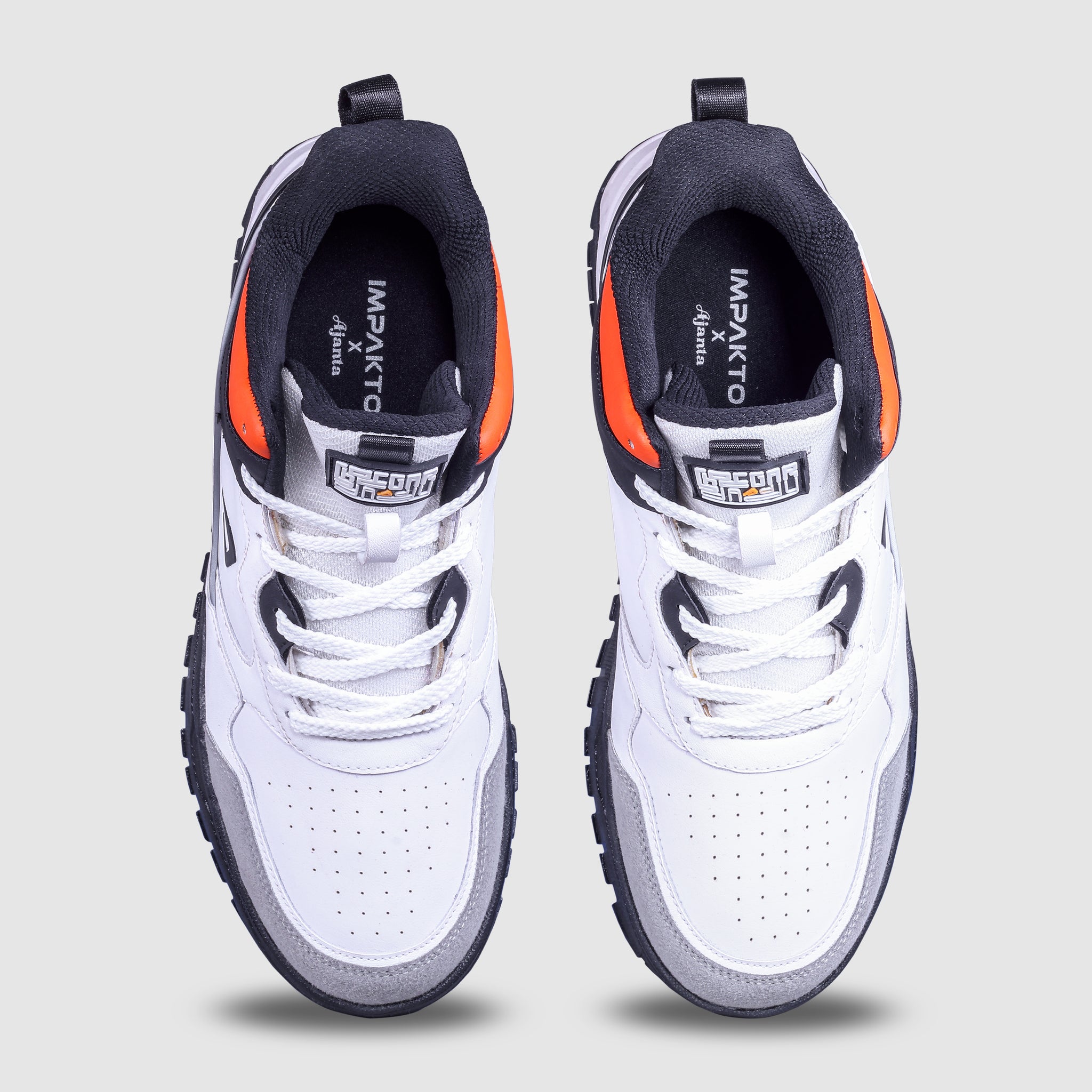 Impakto Shoegardaddy Men's Orange Sneakers - AS3331