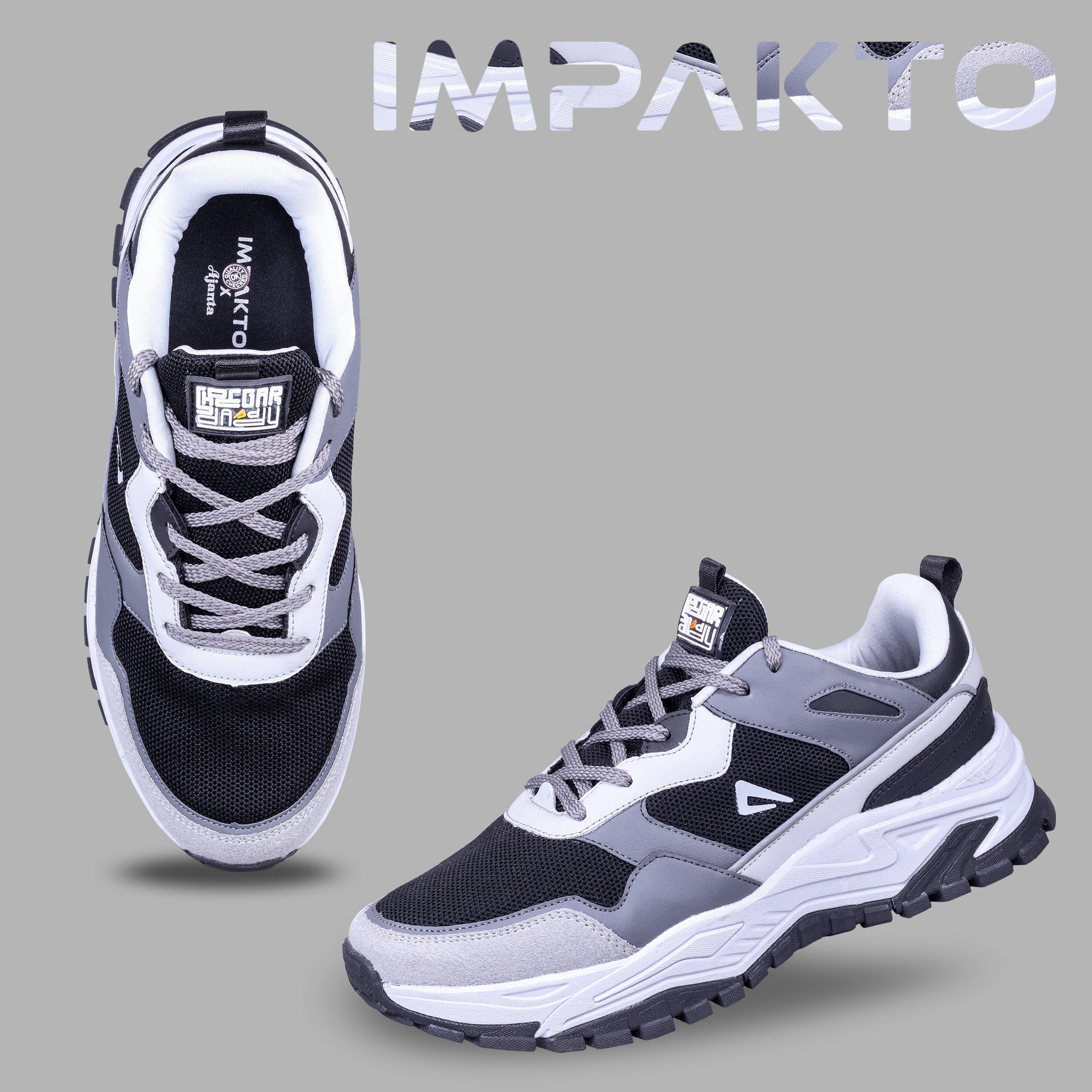 Impakto Shoegardaddy Men's Grey Outdoor Shoe - AS3305