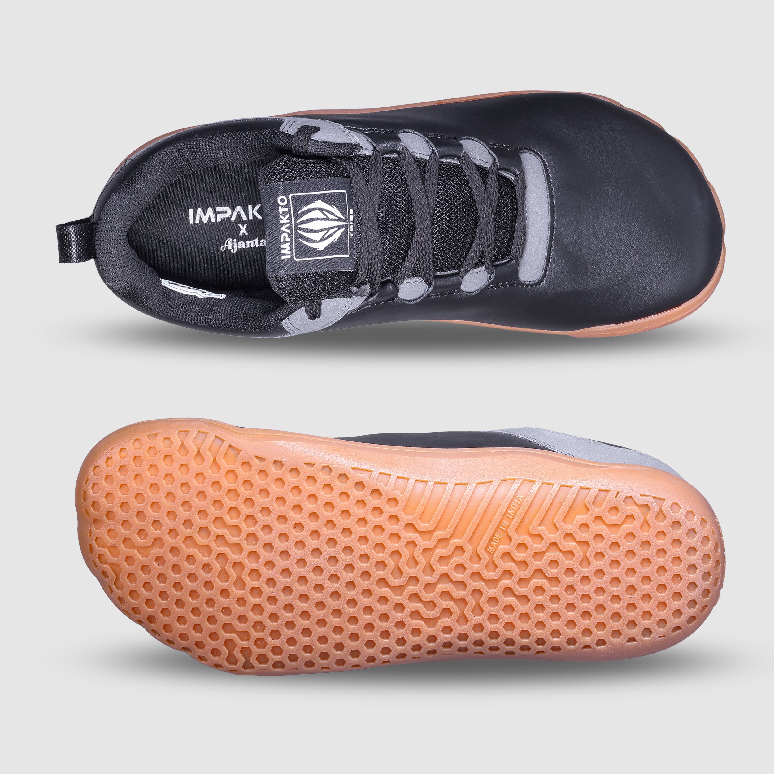 Impakto BareCraft Men's Grey Barefoot - AS3314