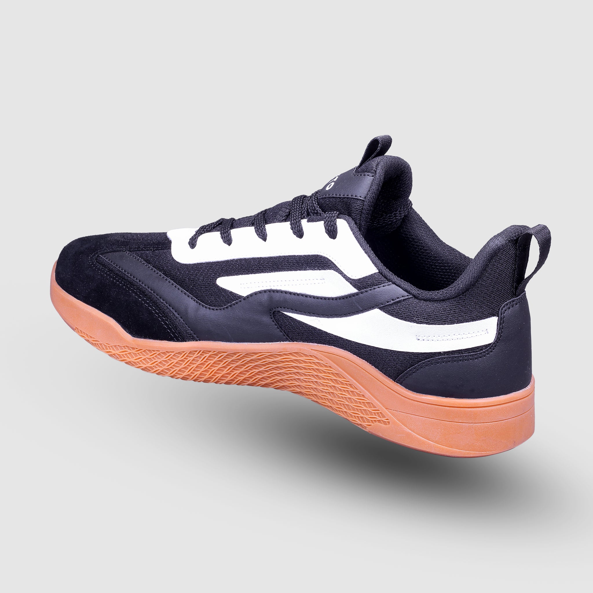 Impakto Para x TurfDrive Unisex Black Court Shoe- AS3367