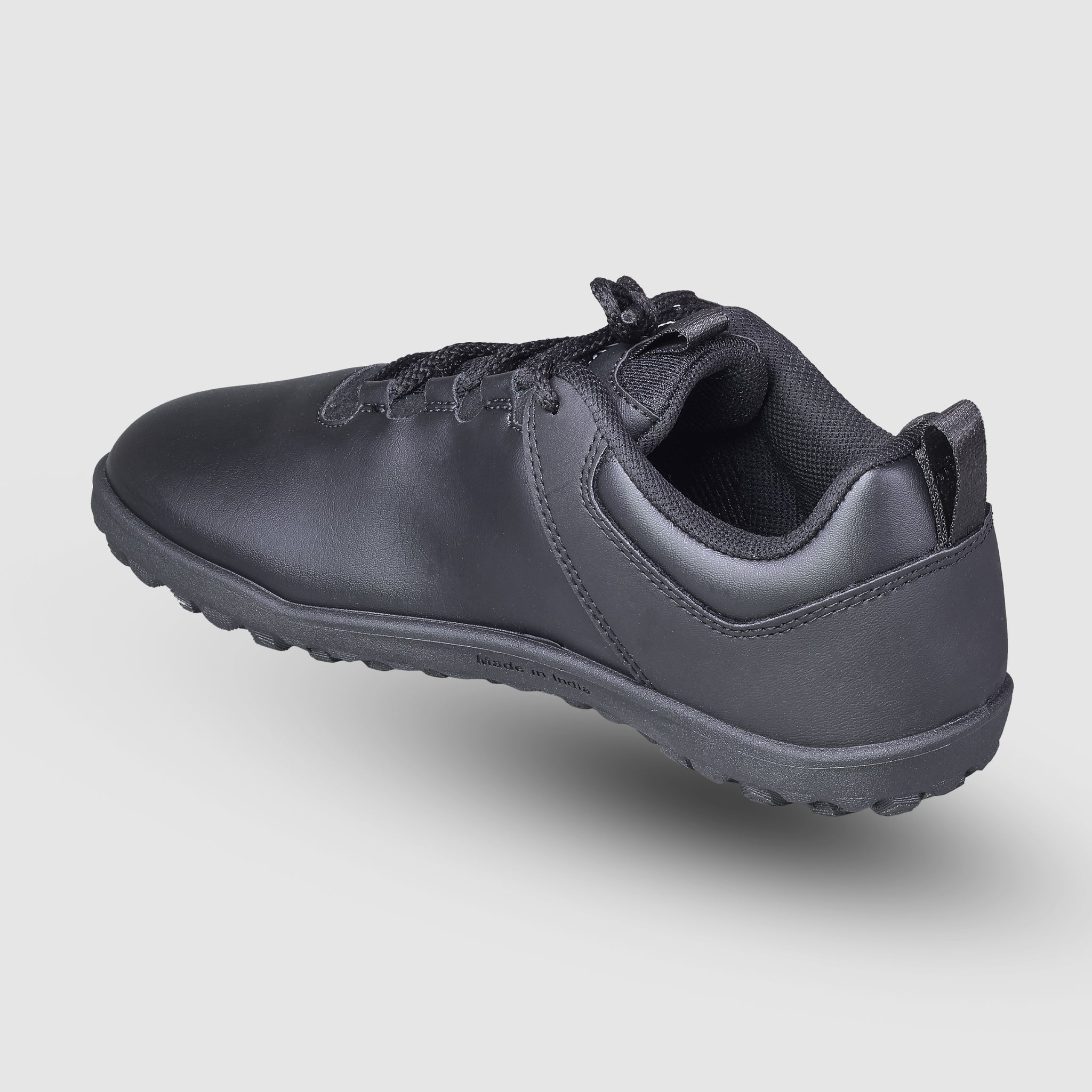 Impakto Barefoot Turf Kid's Black School Shoe - AS3324