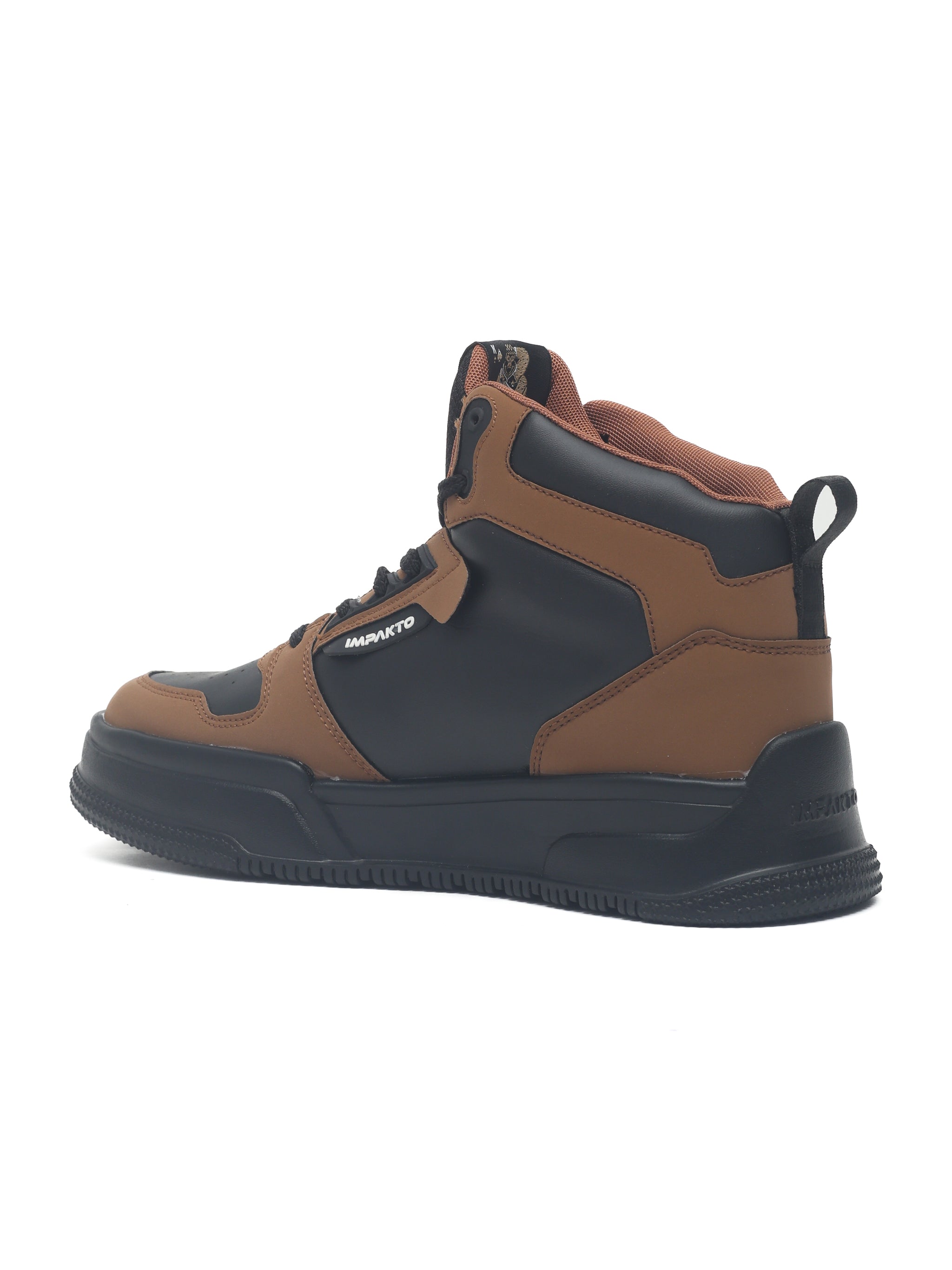 Impakto Alpha Street Men's Tan Sneakers - AS3364