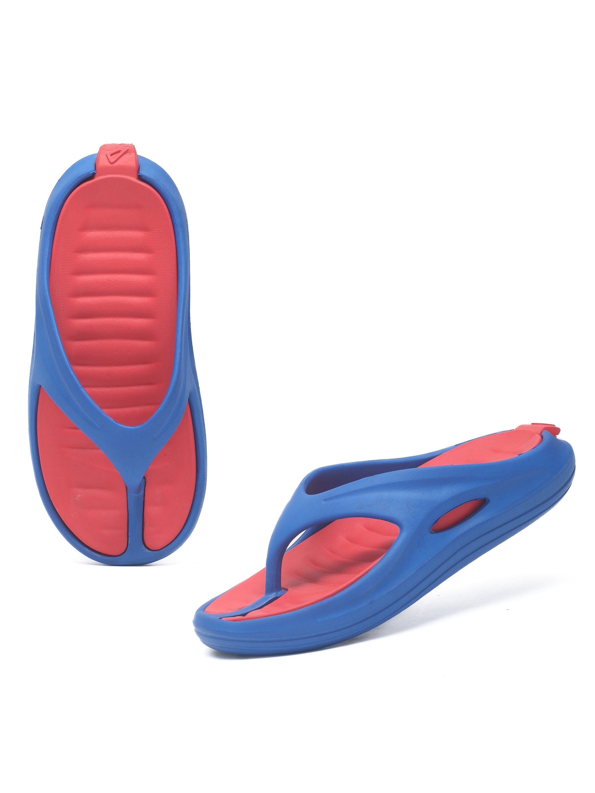 Impakto Men's Navy and Red Flipflop - FT3100