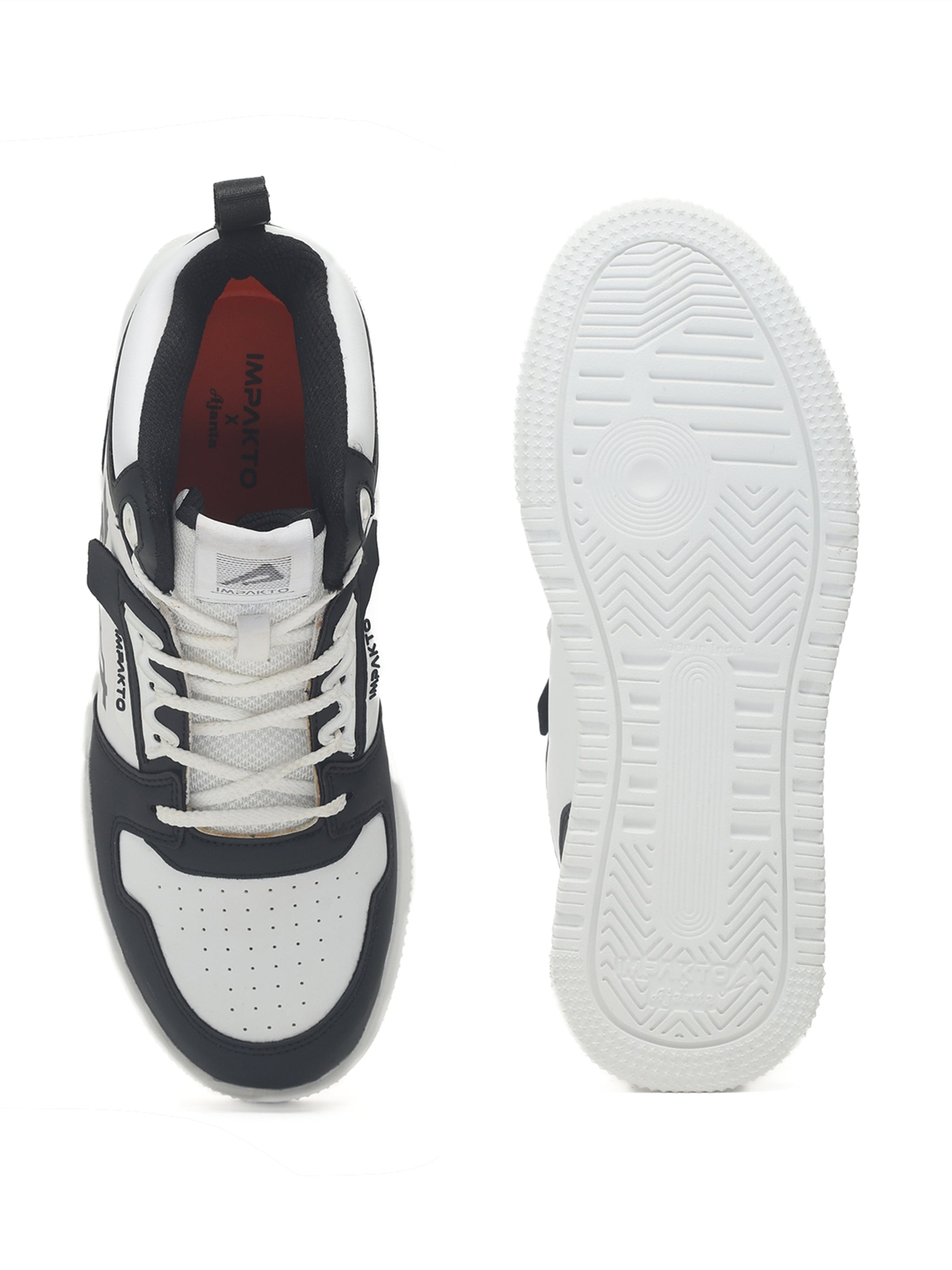 Impakto Alpha Street Men's Black Sneakers - AS3363