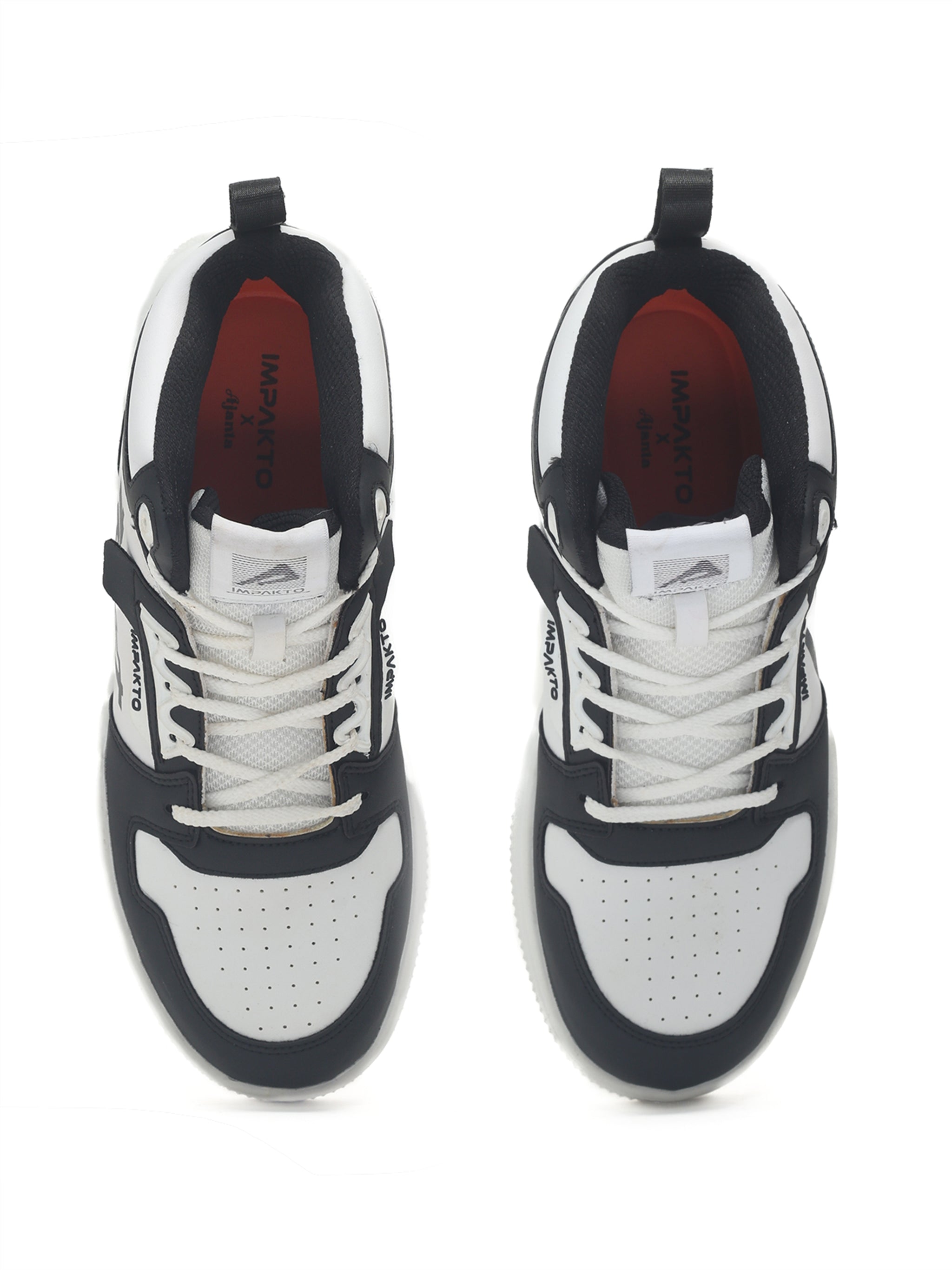 Impakto Alpha Street Men's Black Sneakers - AS3363