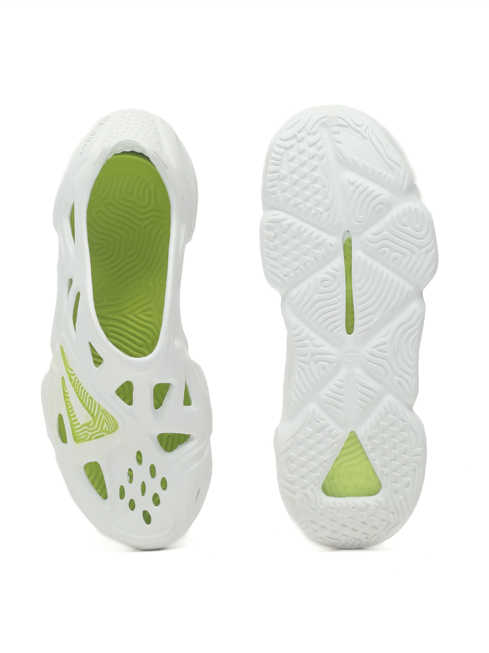 Impakto Super Future Men's White and Neon Flipflop - FT3078