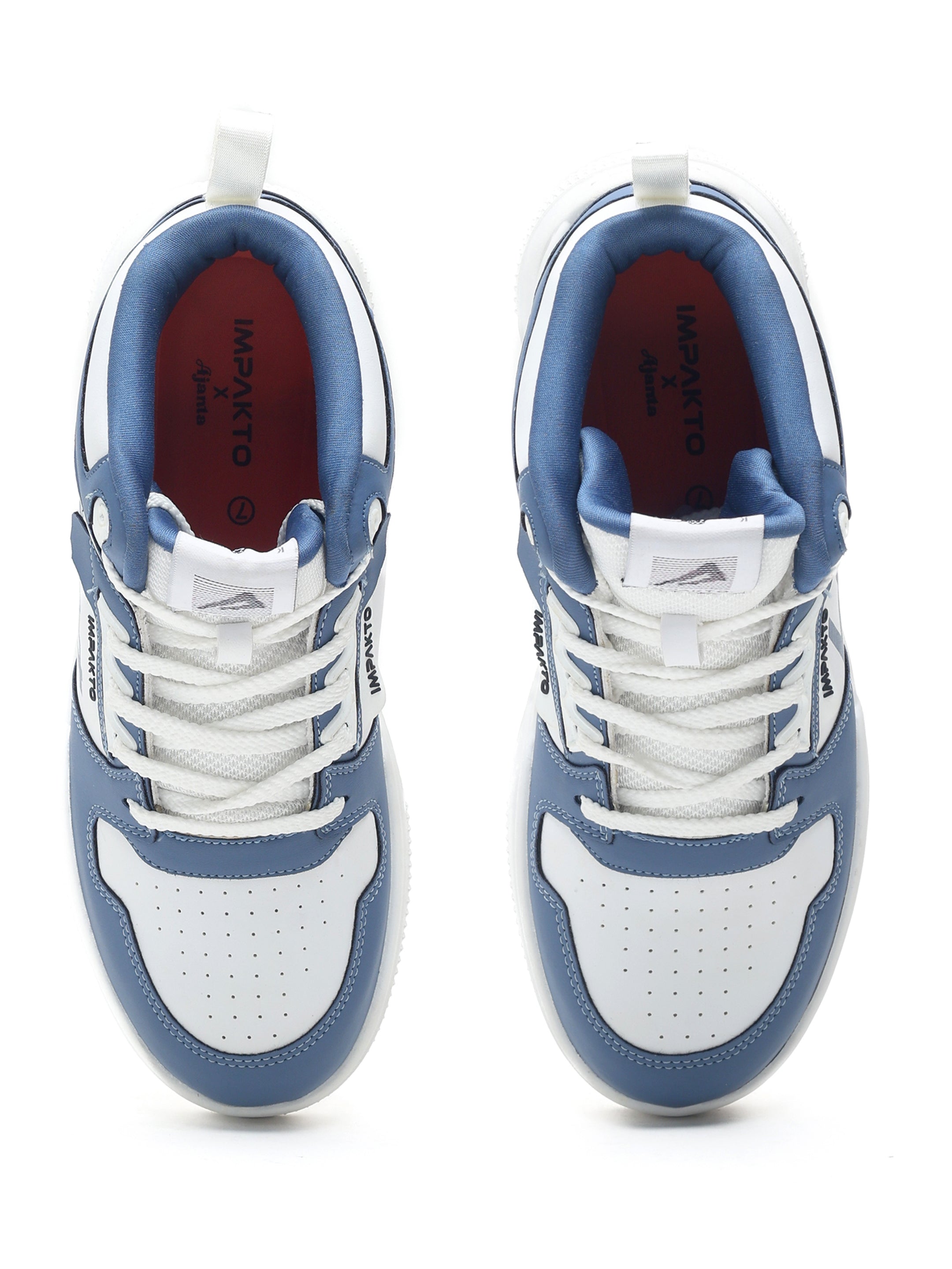 Impakto Men Alpha Street High-Top Trendy Streetwear Sneakers for Urban Style- AS3365