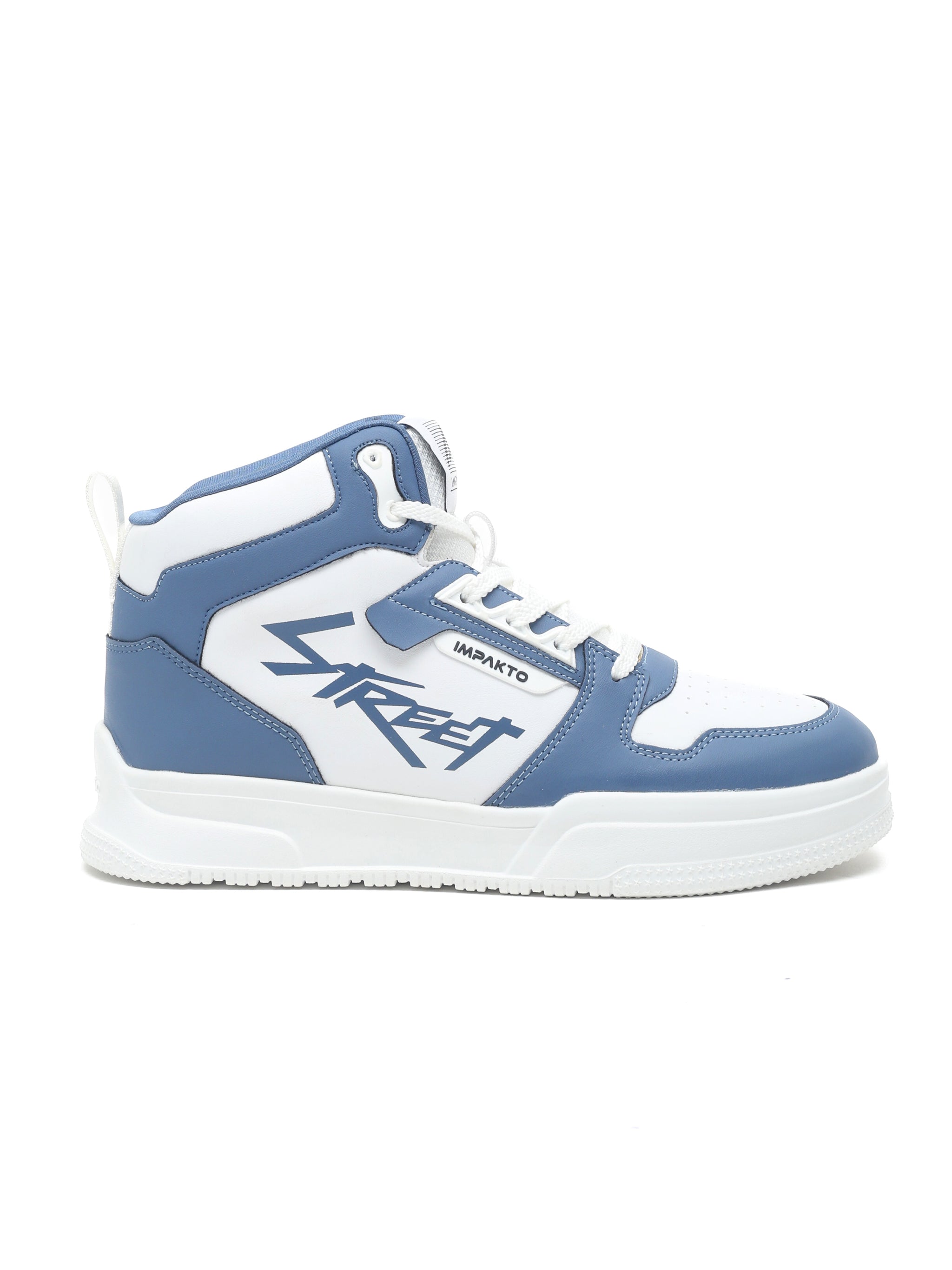 Impakto Men Alpha Street High-Top Trendy Streetwear Sneakers for Urban Style- AS3365
