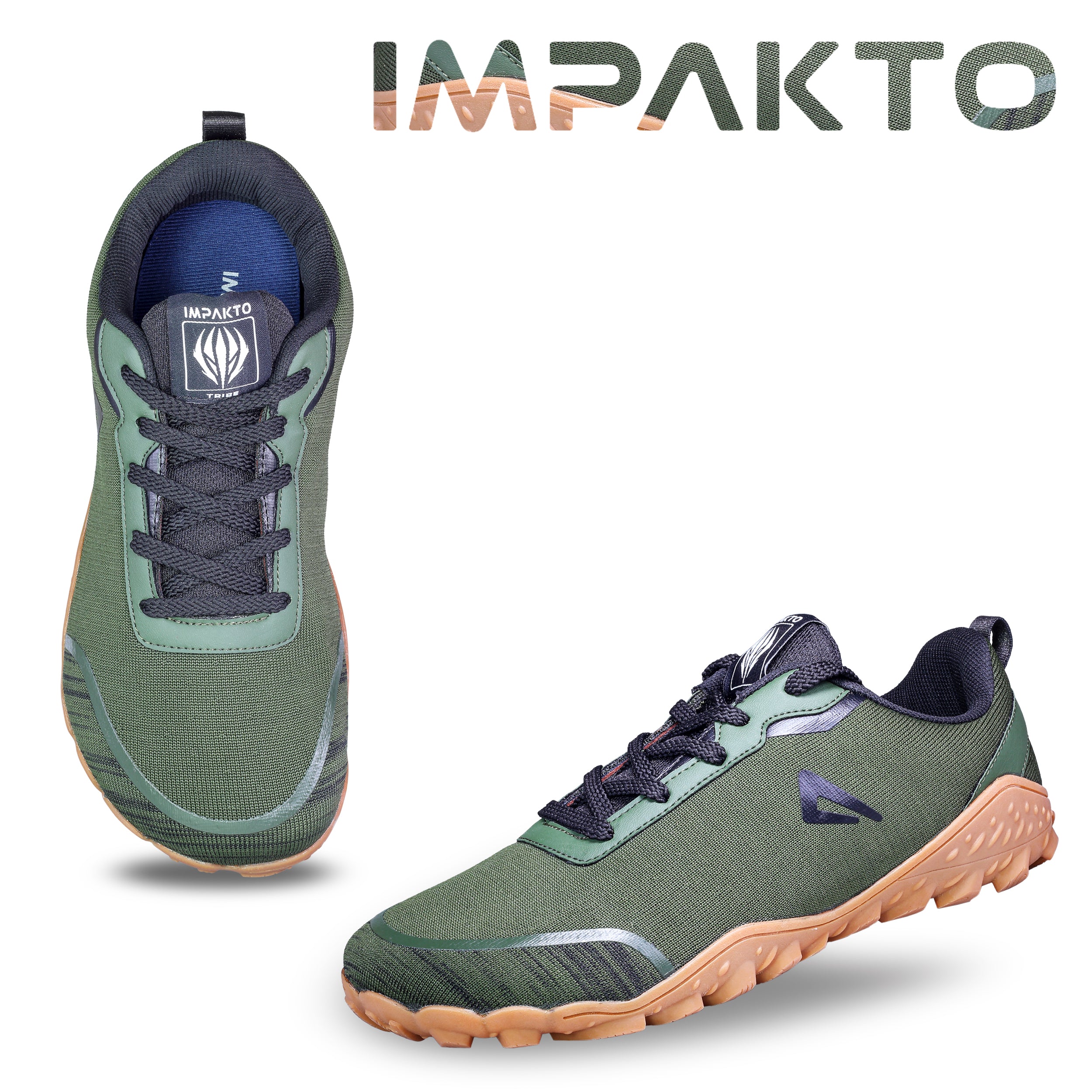 Impakto Barefoot Earthen Outdoor Trekking Shoes