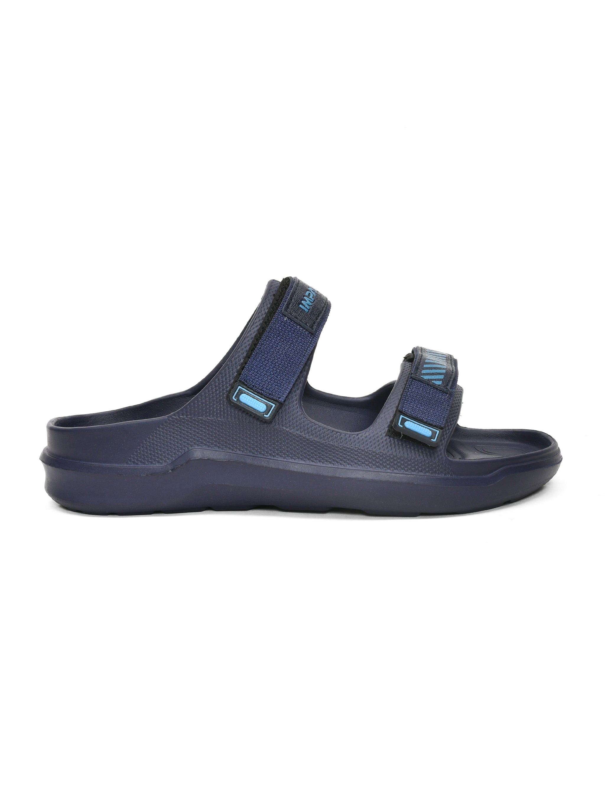 Impakto Mens Arch Support Velcro Dual Strap Slides