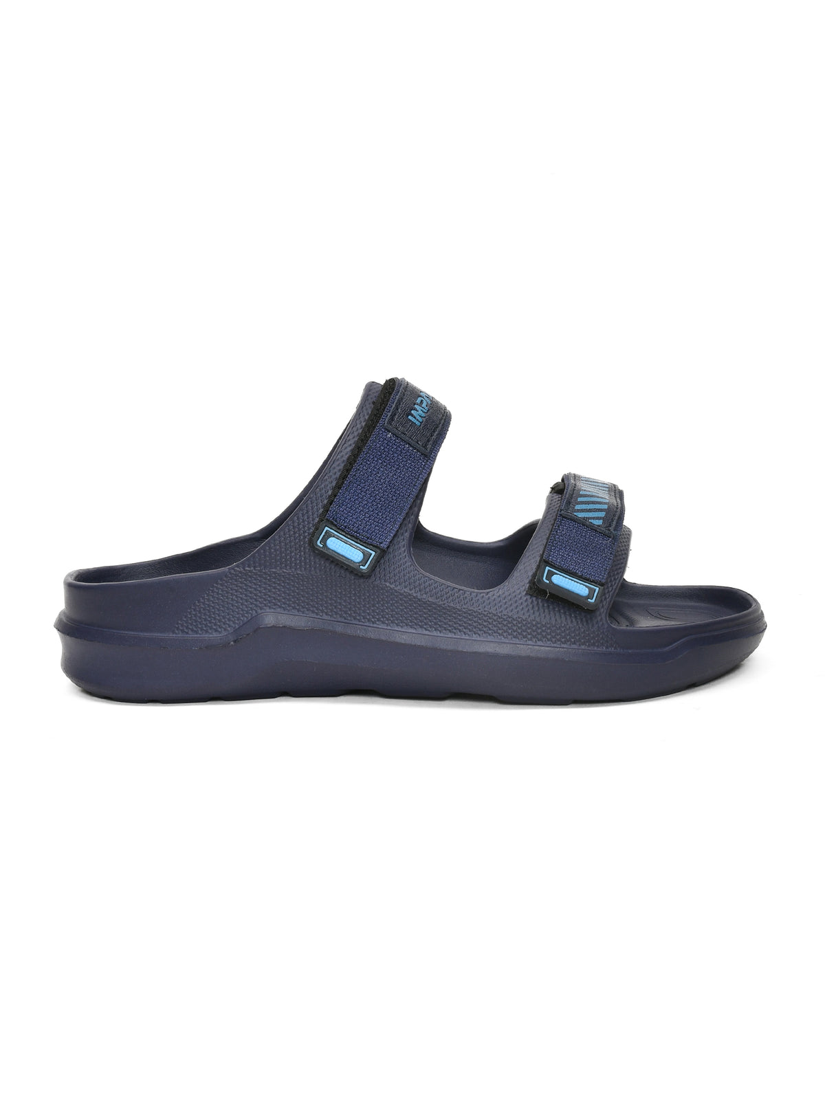 Impakto Mens Arch Support Velcro Dual Strap Slides