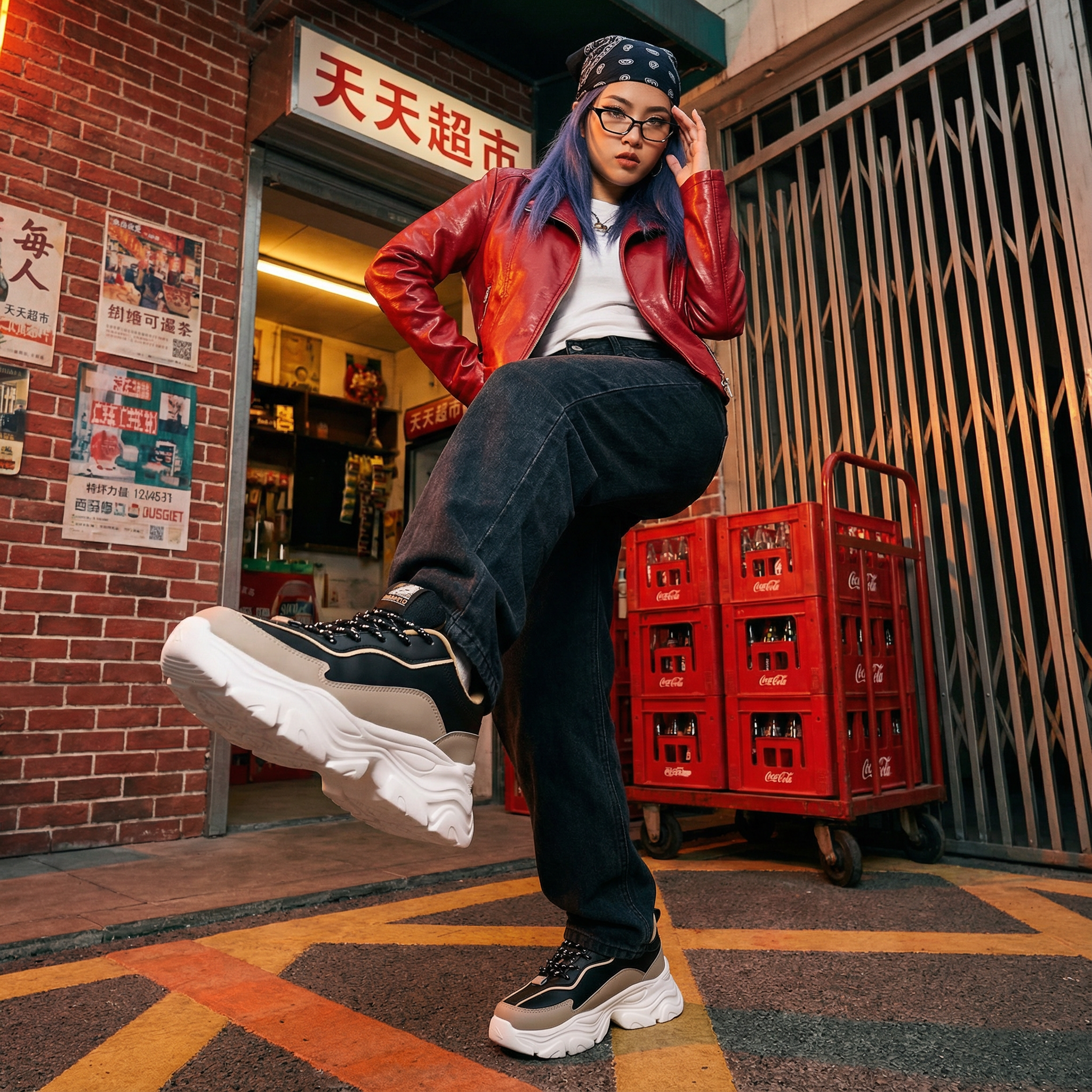 Impakto Chunky Kongfu Sneakers