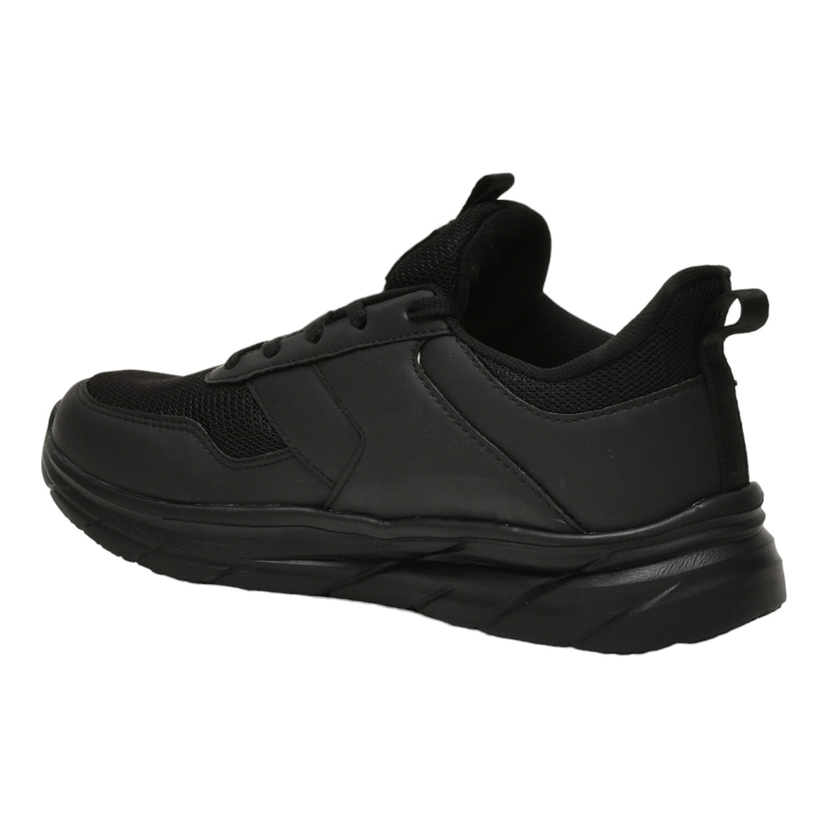 Impakto Kid's Black School Shoes