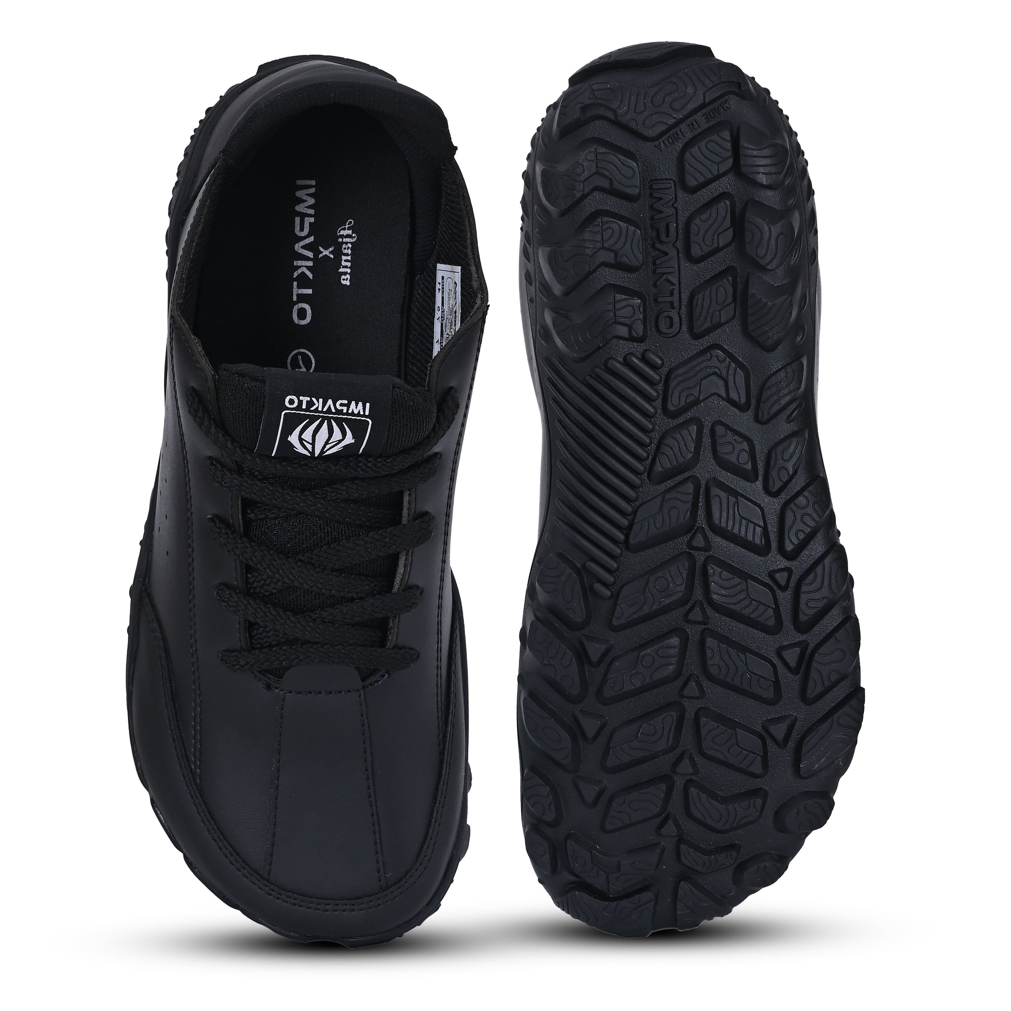 Impakto Outwork Men’s Deep Black Barefoot Shoe – AS3316