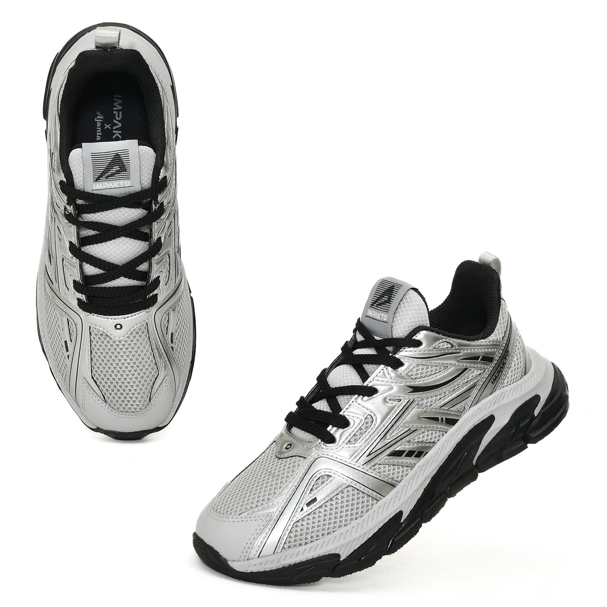 mens silver sneakers