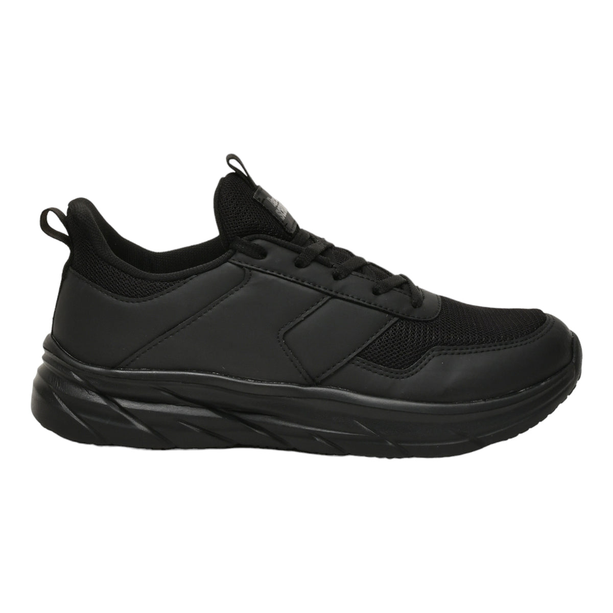 Impakto Kid's Black School Shoes