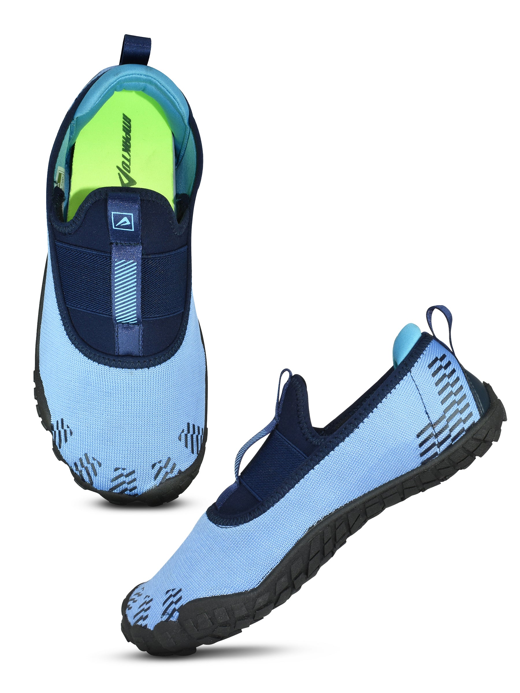 Impakto Barefoot Rooted Unisex Teal Blue Gym Shoes