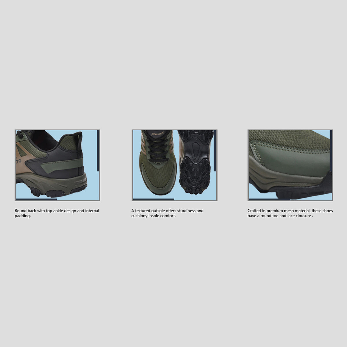 Impakto Edgerunner Men’s Hiking & Trekking Shoes