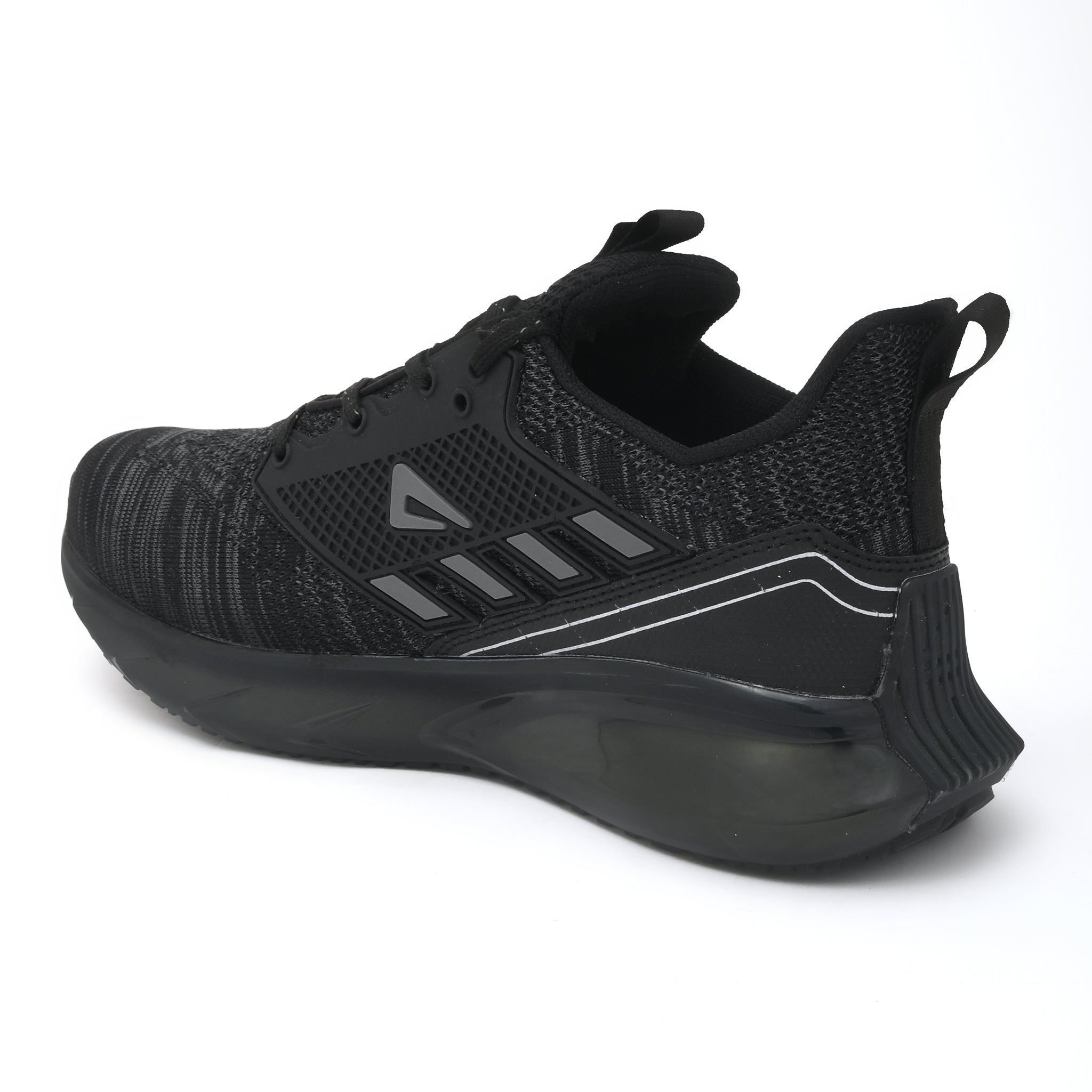 Impakto Gravity Men's Black Running Shoes