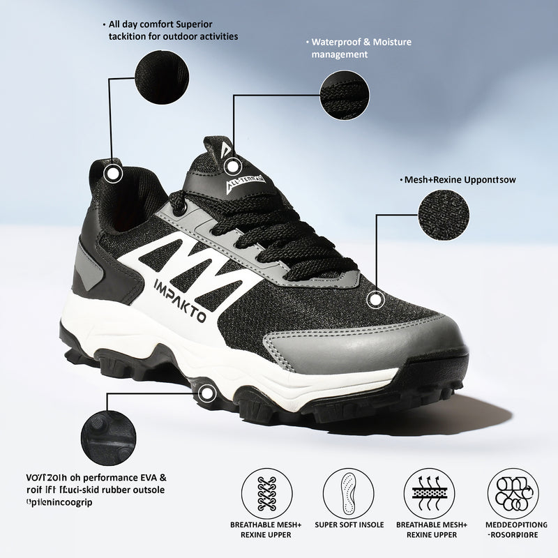 Impakto EdgeRunner Trekking & Hiking Shoes