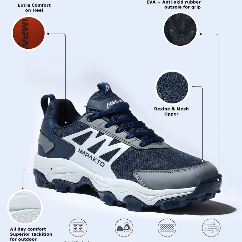 Impakto EdgeRunner Trekking & Hiking Shoes